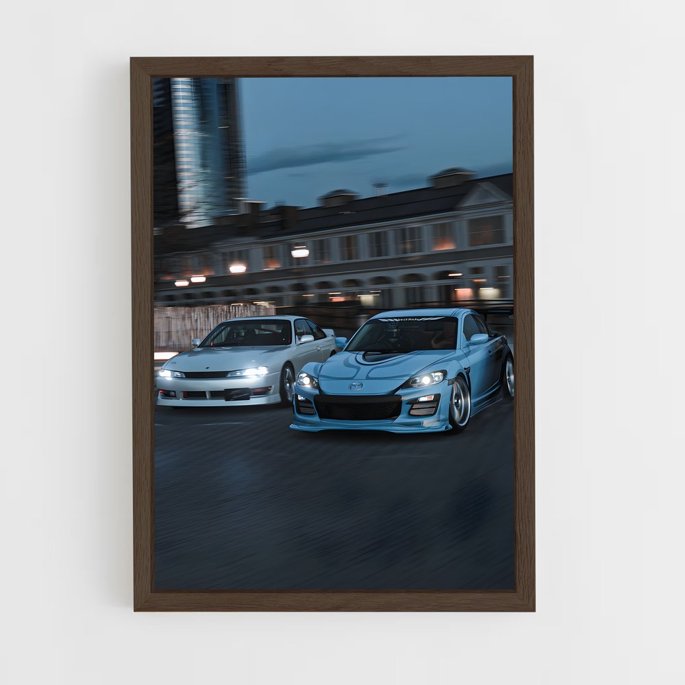 Poster spirit étoiles – affiche Mazda (vue 5)